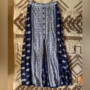 Band of Gypsies Navy maxi skirt